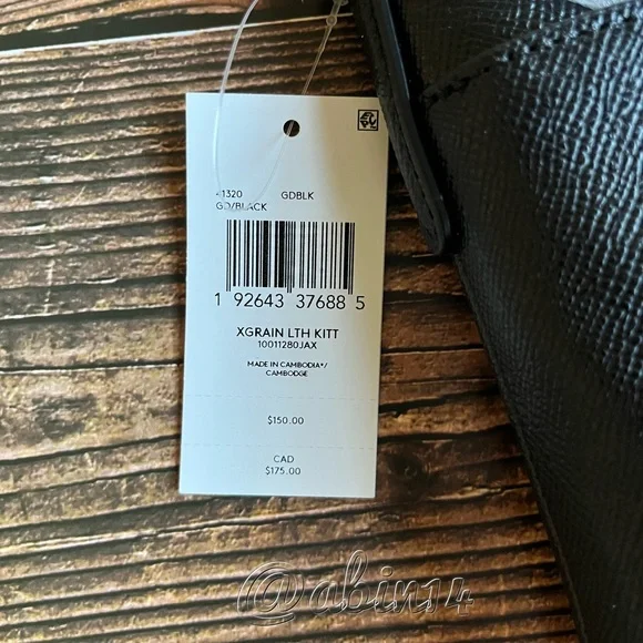 NWT Coach Black Leather Crossbody Bag Kitt Messenger - Picture 3 of 5